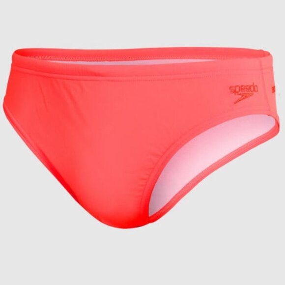Men's Speedo Essentials Endurance + 7cm Trunks Orange Size: 38 - NEW - Picture 1 of 3